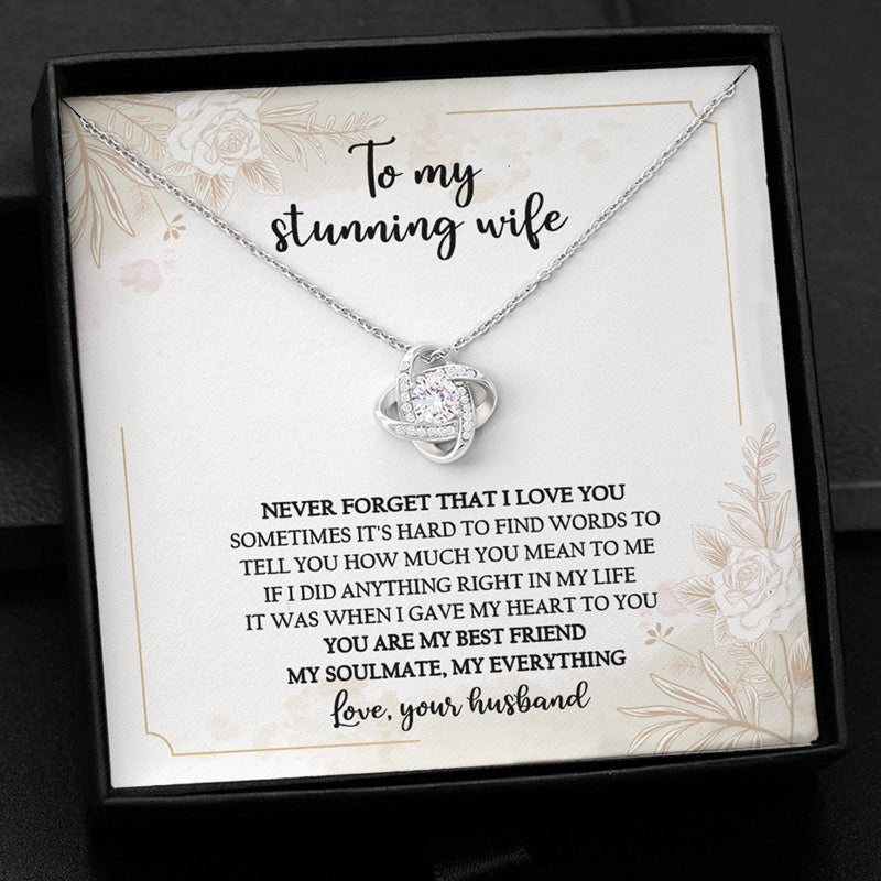 Enchanted Real Rose Flower I Love You Necklace,Perfect Gifts for Her -  DANNY'S HOME GOODS